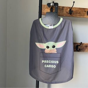 STAR WARS Dog Shirts lightweight and Breathable precious cargo yoda size XL